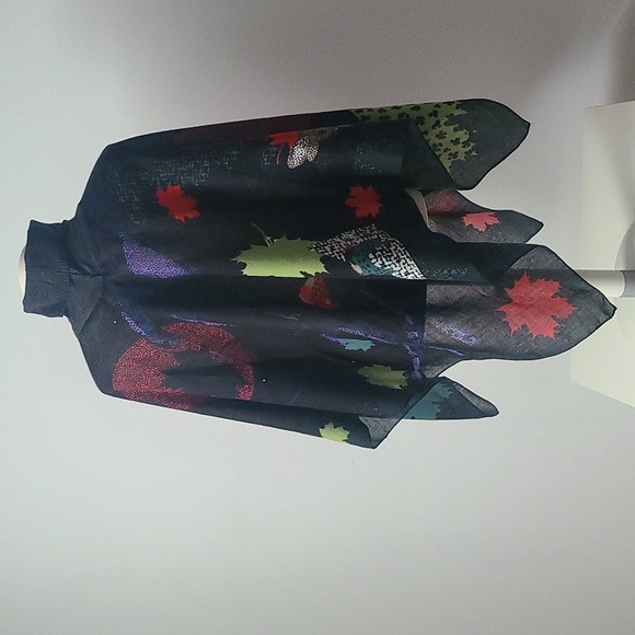 Refashioned Vintage Poncho 🍁 - Picture 5 of 5